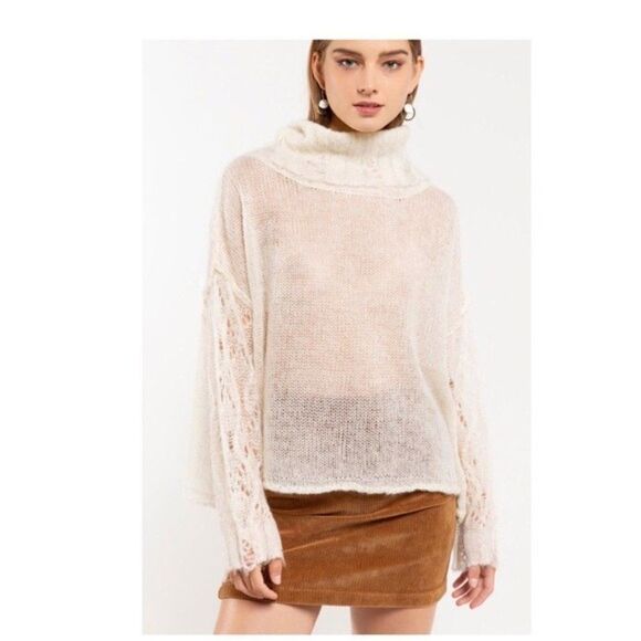POL CREAM Turtleneck Jumper - Picture 1 of 13